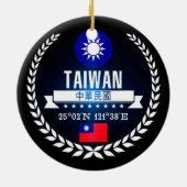 Taiwan Keramisch Ornament (Achterkant)