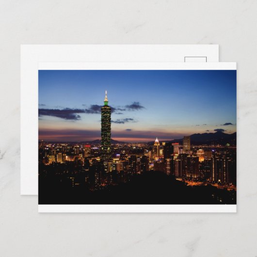 Taiwan landschap briefkaart (Voorkant / Achterkant)