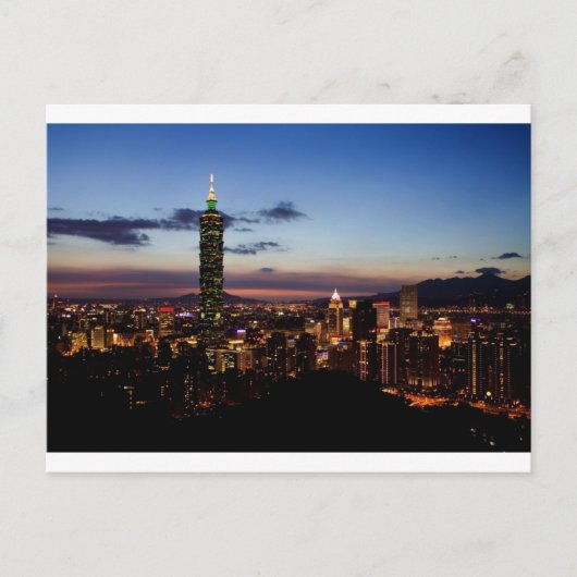Taiwan landschap briefkaart (Voorkant)