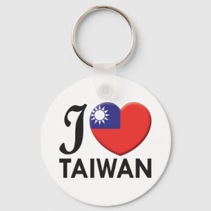 Taiwan Love Sleutelhanger