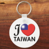 Taiwan Love Sleutelhanger (Voorkant)
