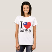 Taiwan Love v2 T-shirt (Voorkant volledig)