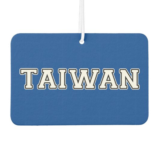 Taiwan Luchtverfrisser (Voorkant)