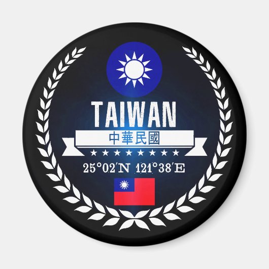 Taiwan Magneet (Voorkant)