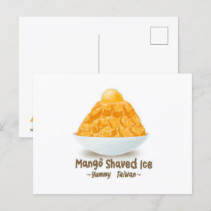 Taiwan Mangoschaafijs Briefkaart