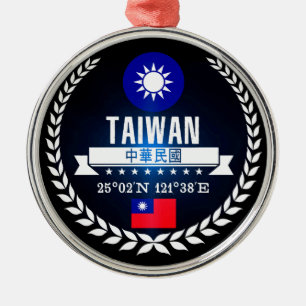 Taiwan Metalen Ornament