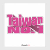Taiwan nr.1_Team Taiwan Sticker (Vel)