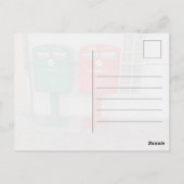 Taiwan Postboxes Mailboxes Greetings Briefkaart (Achterkant)