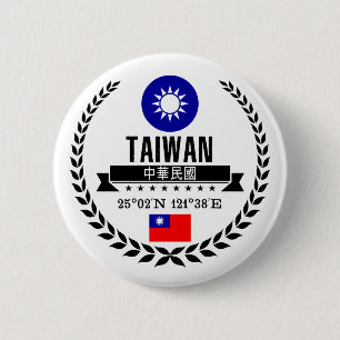 Taiwan Ronde Button 5,7 Cm