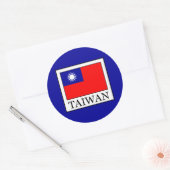 Taiwan Ronde Sticker (Envelop)