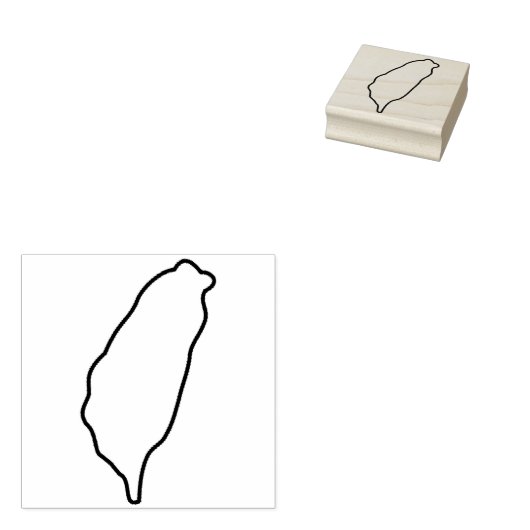 Taiwan Rubberstempel (Gestempeld)