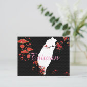 Taiwan serie ansichtkaarten briefkaart (Staand voorkant)