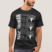 Taiwan Shirt, houdt Taiwan vrij vliegende vogels T T-shirt (Voorkant)