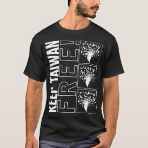 Taiwan Shirt, houdt Taiwan vrij vliegende vogels T T-shirt