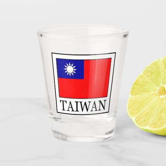 Taiwan Shot Glas (Voorkant)