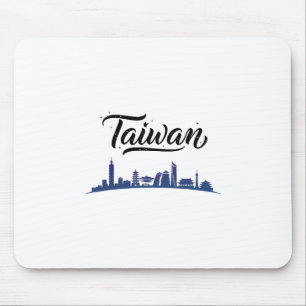 Taiwan Silhouette Reis Vakantie Outfits Muismat