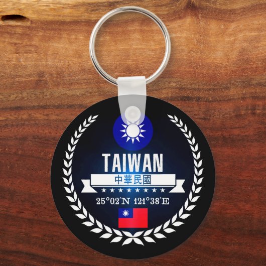 Taiwan Sleutelhanger (Voorkant)