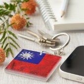 Taiwan Sleutelhanger (Voorkant Rechts)