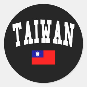 Taiwan stijl ronde sticker