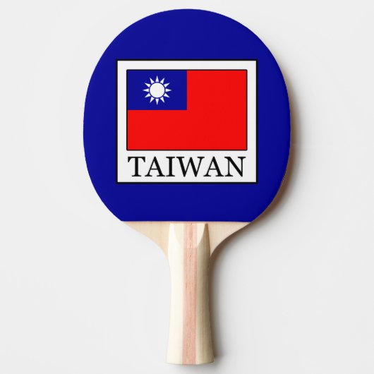 Taiwan Tafeltennisbatje (Voorkant)