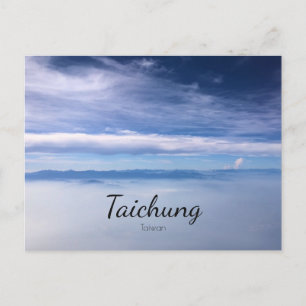 Taiwan Taichung Heavenly Mountains Souvenir Briefkaart