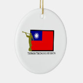 TAIWAN TAICHUNG MISSIE LDS CTR KERAMISCH ORNAMENT (Rechts)