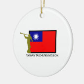 TAIWAN TAICHUNG MISSIE LDS CTR KERAMISCH ORNAMENT (Links)