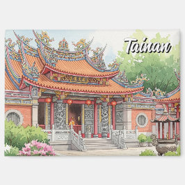 Taiwan Tainan Tempel Reis Magneet