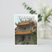 Taiwan Tainan Temple Travel Briefkaart (Staand voorkant)