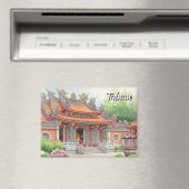 Taiwan Tainan Temple Travel Magneet (Insitu (Vaatwasser))