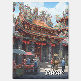 Taiwan Tainan Temple Travel Magneet