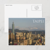 taiwan taipei 101 briefkaart (Voorkant / Achterkant)