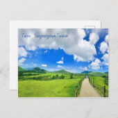 Taiwan taipei yangmingshan zomerochtend briefkaart (Voorkant / Achterkant)