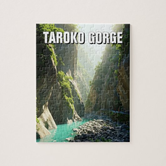 Taiwan Taroko Gorge Reizen Legpuzzel (Verticaal)