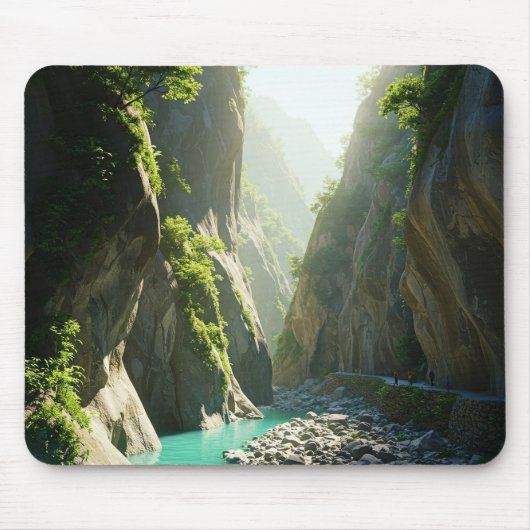 Taiwan Taroko Gorge Reizen Muismat (Voorkant)