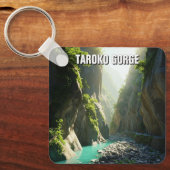 Taiwan Taroko Gorge Reizen Sleutelhanger (Voorkant)