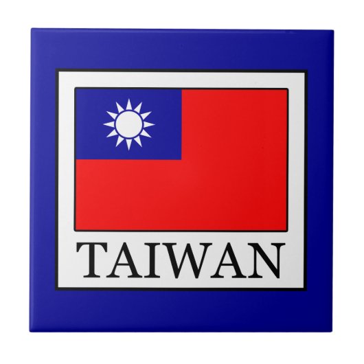 Taiwan Tegeltje (Voorkant)