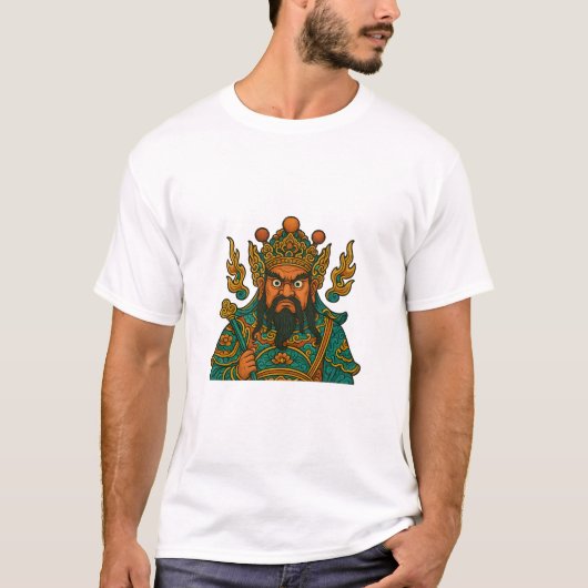 Taiwan Temple Guardian T-shirt (Voorkant)