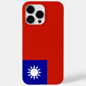 Taiwan vlag Case-Mate iPhone case (Achterkant)