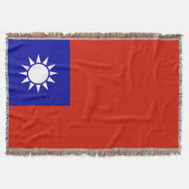 Taiwan vlag deken
