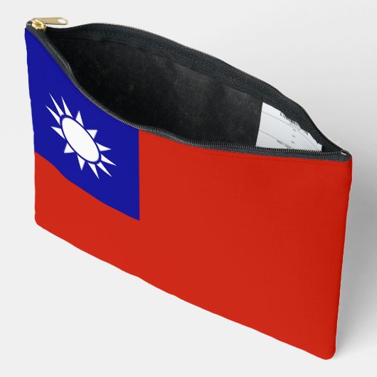 Taiwan vlag etui (Open)