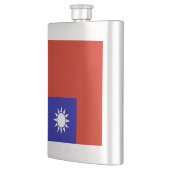 Taiwan vlag flacon (Links)