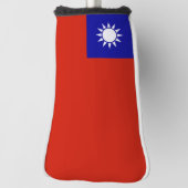 Taiwan vlag golfheadcover (Draai 90)