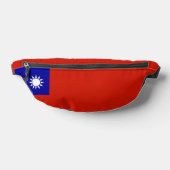 Taiwan vlag heuptasje (Liggend)
