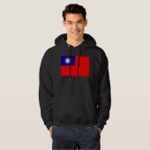 taiwan vlag hoodie (Voorkant volledig)