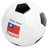 Taiwan Vlag Persoonlijk gemaakt Voetbal (Drie kwart)