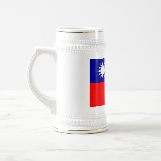 Taiwan Vlag: Republiek China, Chinees Taipei Bierpul (Links)