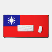 Taiwan Vlag: Republiek China, Chinees Taipei Bureaumat (Keyboard & Muis)