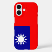 Taiwan Vlag: Republiek China, Chinees Taipei Case-Mate iPhone Case (Achterkant)