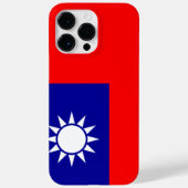 Taiwan Vlag: Republiek China, Chinees Taipei Case-Mate iPhone Case (Achterkant)